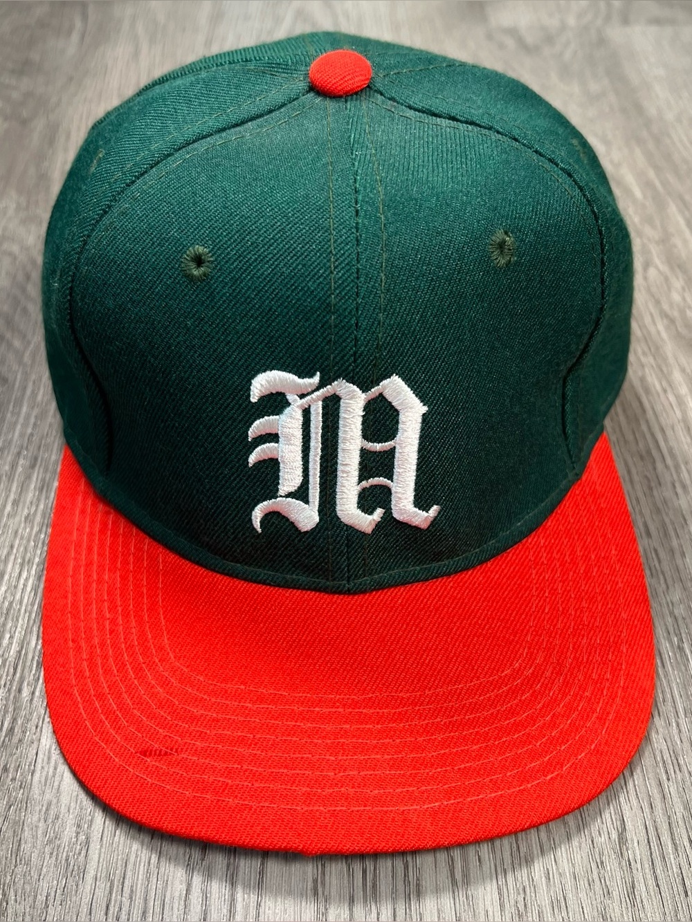 VTG Miami Hurricanes Sports Specialties NCAA Wool SnapBack Hat Baseball 7 1/4